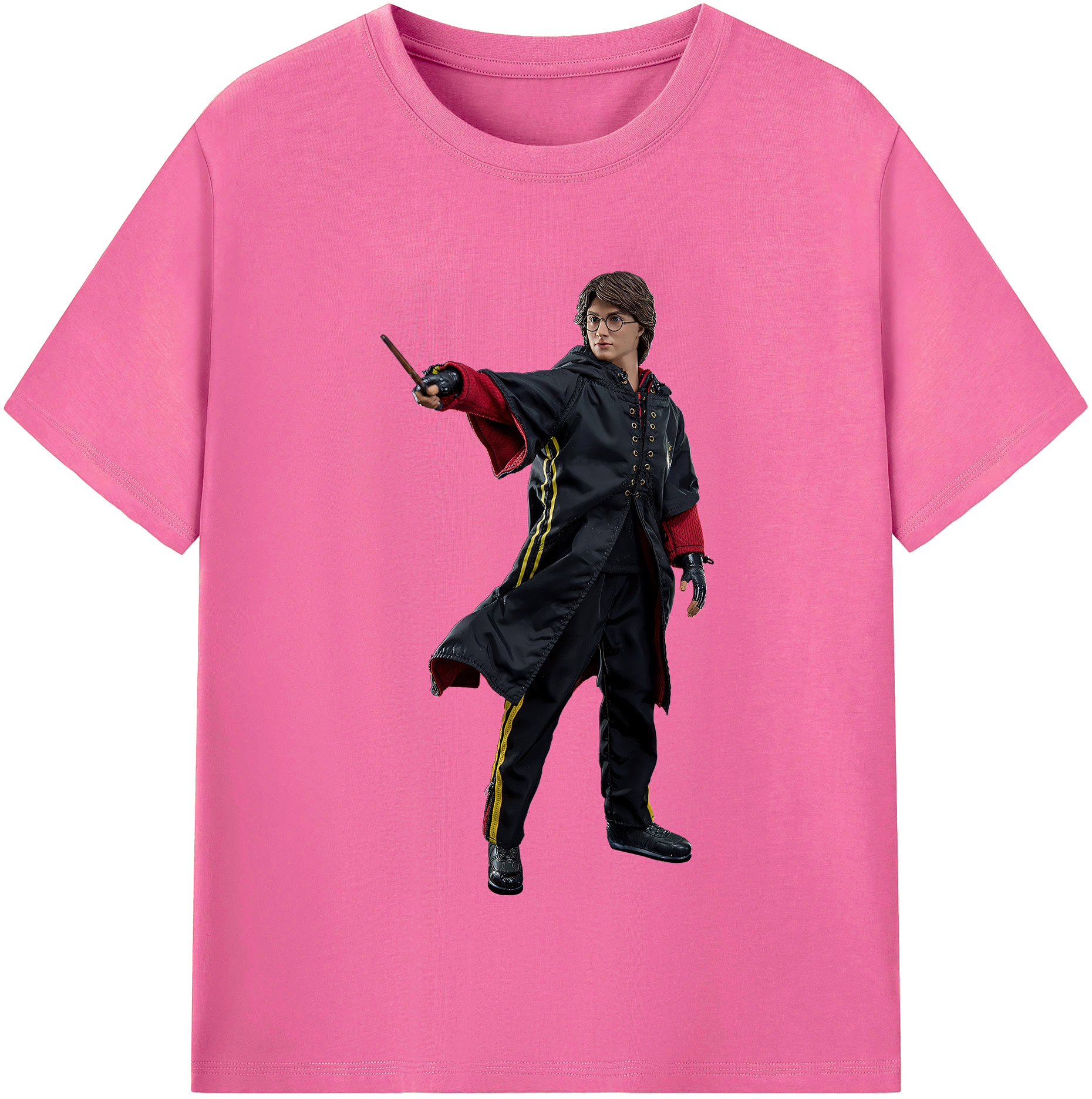 （画像用） Harry Potter ハリー・ポッターシリーズ レディースカジュアルプリントTシャツ（綿100％）